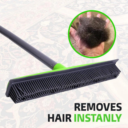 MagicBroom™ - Adjustable Rubber Bristled Broom For Pet Hair Removal